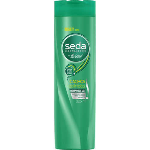Shampoo com Pró-Vitamina B5, Óleo de Coco e Elastina Seda Cachos Definidos Frasco 325ml