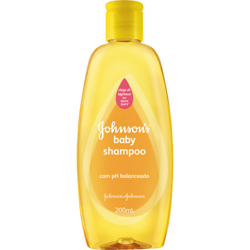 Shampoo Hidratante Johnson's Kids Gotas de Brilho Frasco 200ml