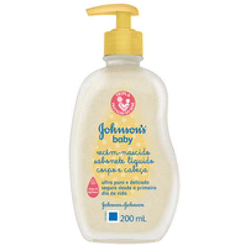 Sabonete Líquido Johnson's Recém-Nascido Frasco 200ml