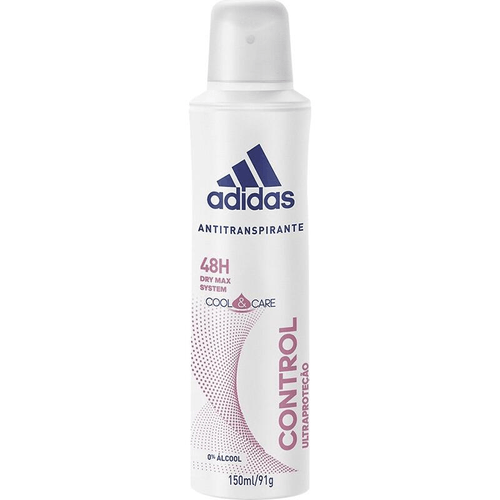 Desodorante Aerossol Antitranspirante Adidas Feminino Control 150ml