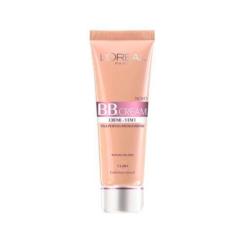 Base Facial L´Oréal BB Cream 5 em 1 FPS 20 50ml Clara