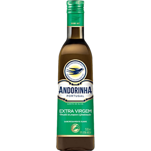Azeite de Oliva Extra Virgem Português Andorinha Clássicos Vidro 500ml