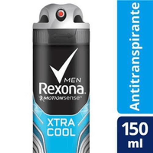 Antitranspirante Aerossol Xtracool 72h Rexona Men 150ml Spray