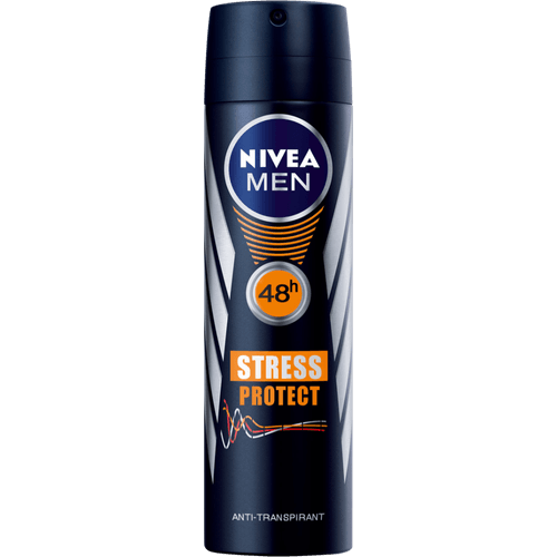Antitranspirante Aerossol Active Dry 48h Nivea Men Stress Protect 150ml Spray