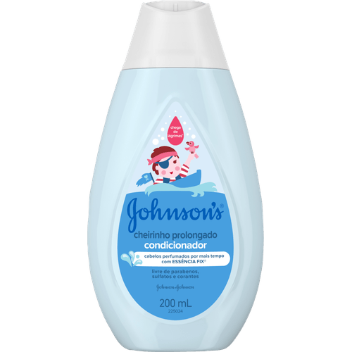 Condicionador Johnson's Kids Cheirinho Prolongado Frasco 200ml