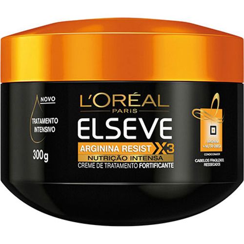 Creme De Tratamento Elseve Arginina Resist X3 Nutricao Intensa 300g Loreal Paris