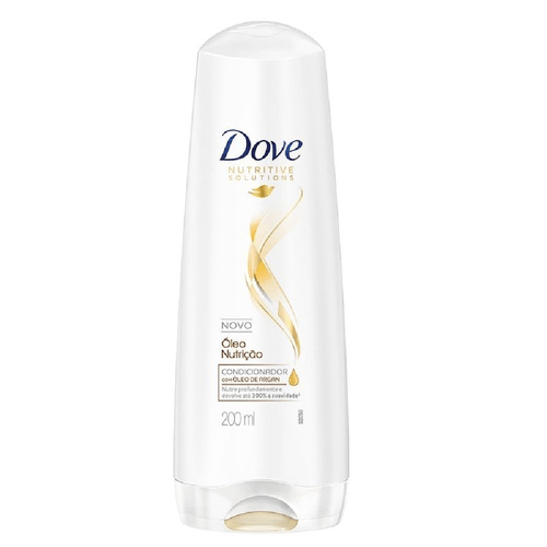 Condicionador Fusão de Óleos Dove Nutrição Frasco 200ml