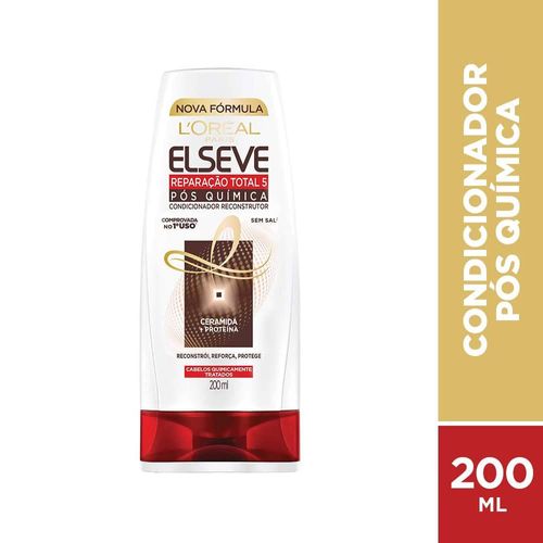 Condicionador Loréal Paris Elseve Restauração 5 Especial Química 200 ml