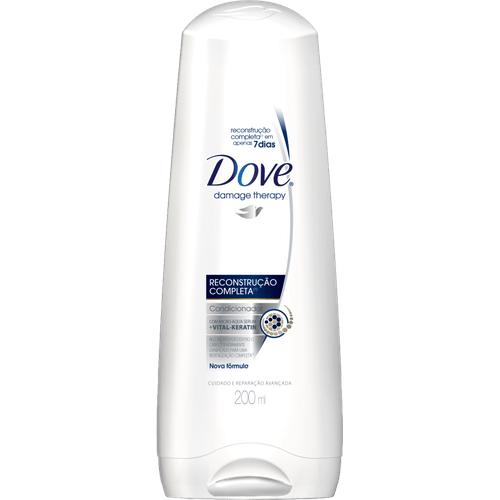Condicionador Dove Reconstrução + Queratina Frasco 200ml