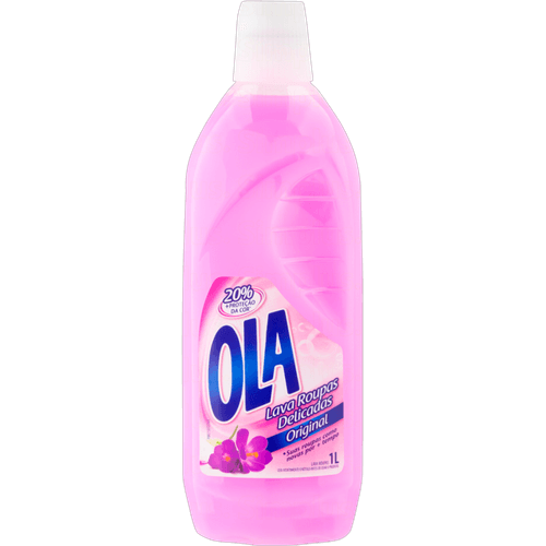 Lava-Roupas Líquido Roupas Delicadas Original Ola Frasco 1l