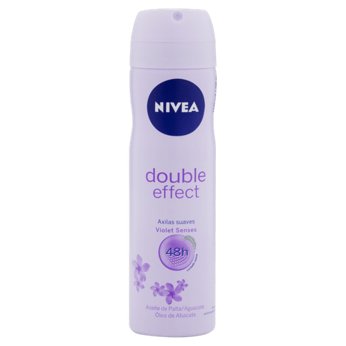 Antitranspirante Aerossol Violet Senses 48h Nivea Double Effect 150ml Spray