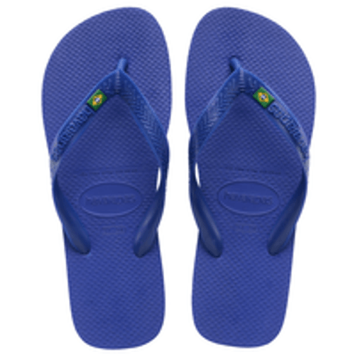 Chinelo Azul Naval Brasil Havaianas n° 43/44