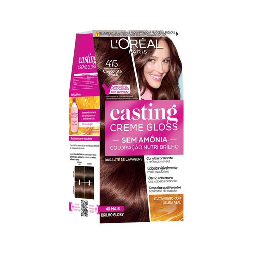 Coloração Casting Creme Gloss 415 Chocolate Glacê