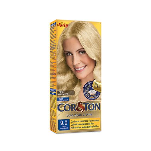 Coloração Niely Cor&Ton Louro Clarissimo 9.0