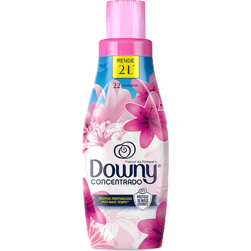 Amaciante de Roupa Concentrado Frescor da Primavera Downy Frasco 500ml