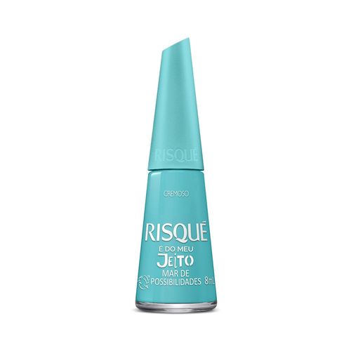 Esmalte Cremoso Mar de Possibilidades Risqué É do Meu Jeito Frasco 8ml