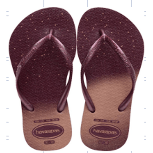 Chinelo Terra Roxa Slim Gloss Havaianas n° 33/34