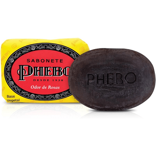 Sabonete em Barra Phebo Glicerinado Odor de Rosas 90g