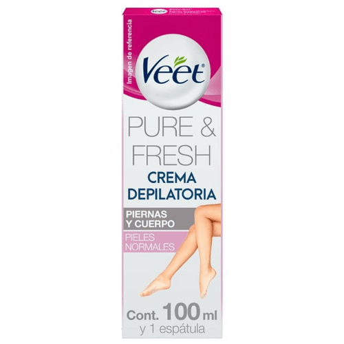 Creme Depilatório Veet Pure & Fresh Pele Normal 100ml