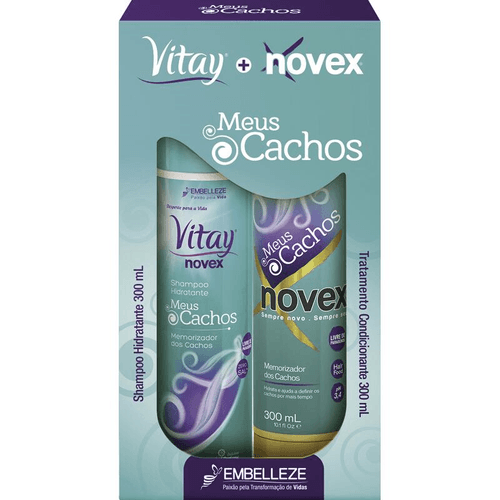 KIT EMBELLEZE SH REVITALY 300ML+ CO 300ML MEU CACH