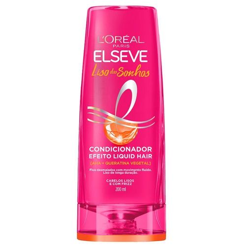 Condicionador Elseve Liso dos Sonhos 200ml