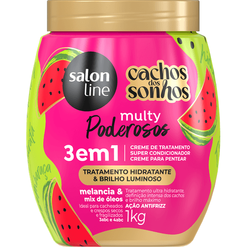 CR PENT SALON CACH DOS SONHOS 1KG - MELANCIA