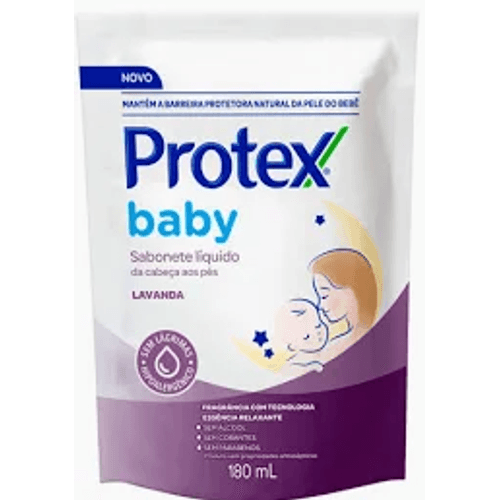 SAB LIQ INF BABY PROTEX 180ML - RF LAVANDA