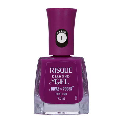 ESM RISQUE DIAMOND GEL NU 1UN DIVAS NO PODER PURO LUXO
