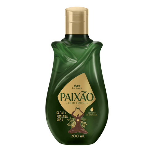 OLEO CORPO PAIXÃO CACAU & PIMENTA ROSA  200ML
