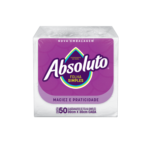 GUARD PAP ABSOLUTO FL/SP 50UN GDE