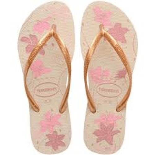 SAND HAVAIANAS SLIM ORGANIC 1PR -BEGE/DOUR 35/36