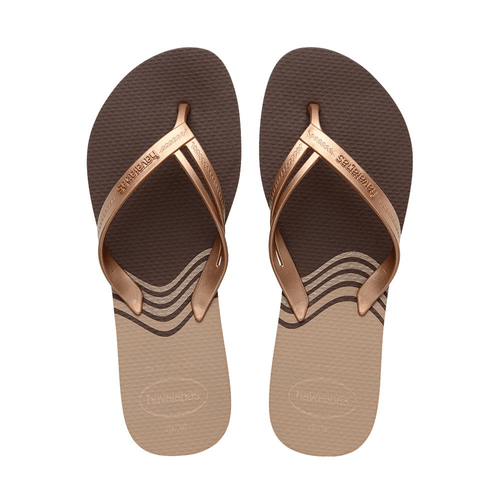 SAND HAVAIANAS ELEGANCE PRINT 1PR - CAFE  37/38