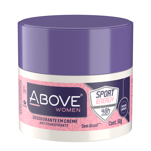 DES CR ABOVE FEM 50G - PT SPORT ENERGY WOMEN