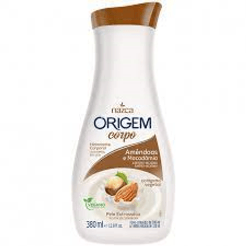 Loção Hidratante Corporal Origem Macadamia e Amêndoas 380ml