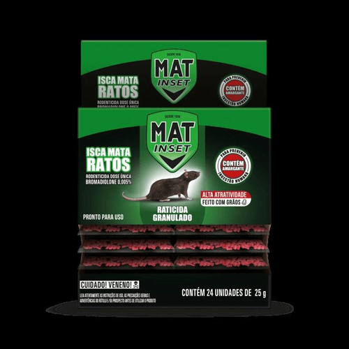 RATICIDA MAT INSET ISCA 25G