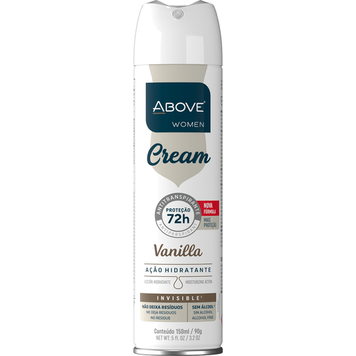 DES AER ABOVE 150ML WOMAN CREAM VANILLA