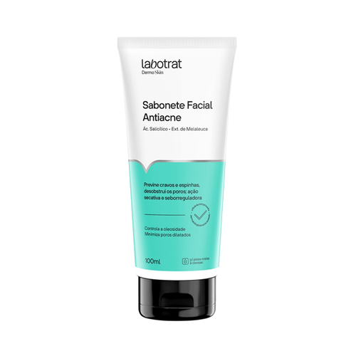 Sabonete Líquido Facial Antiacne Labotrat Dermo Skin 100ml