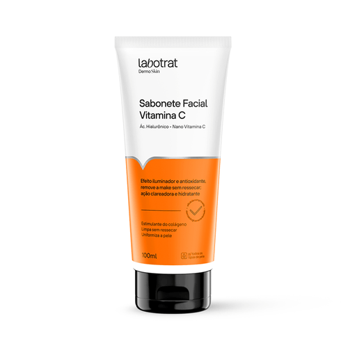 Sabonete Líquido Facial Vitamina C Labotrat Dermo Skin 100ml