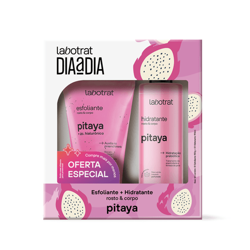 Kit Labotrat Esfoliante 150ml + Hidratante 190ml Pitaya