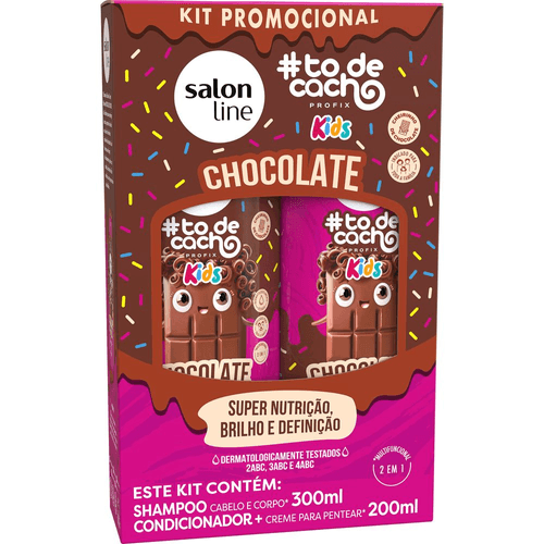 KIT SALON-L T-DCACH SH+CO 300+200ML CHOCOLATE