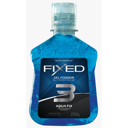GEL FIX FIXED 250G - AQUA 3 AZUL