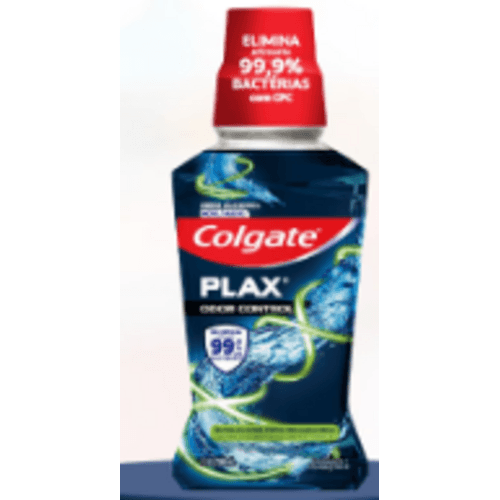 Enxaguante Bucal Zero Álcool Colgate Plax Odor Control Frasco 250ml