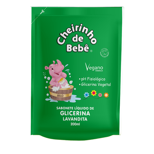 SAB LIQ INF CHEIRINH BEBE 200ML REFIL LAVANDITA