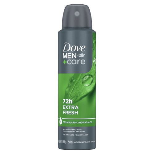 Antitranspirante Aerossol Extra Fresh Dove Men+Care 150ml Spray