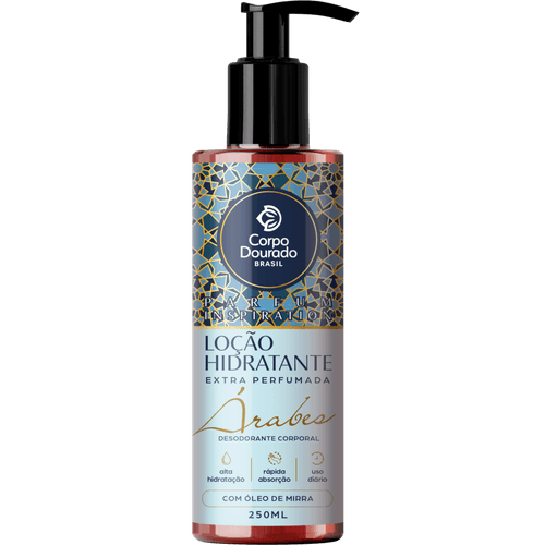 LO HID CORPO DOURADO 250ML - ARABES