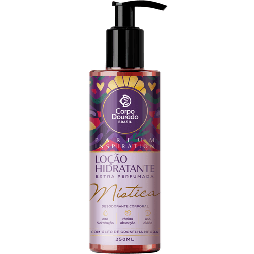 LO HID CORPO DOURADO 250ML - MISTICA