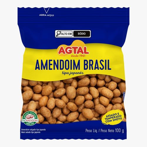 Amendoim Salgado Agtal 100g