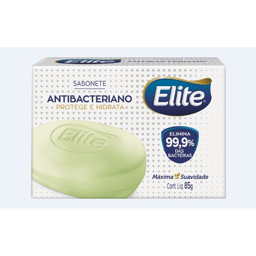 Sabonete em Barra Antibacteriano Elite Caixa 85g