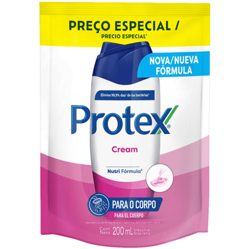 SABONETE LIQUIDO PROTEX ANTIBACTERIANO 200ML-RF CREAM