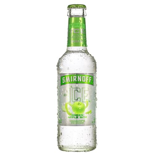 Bebida Mista Alcoólica Gaseificada Green Apple Smirnoff Ice Garrafa 275ml